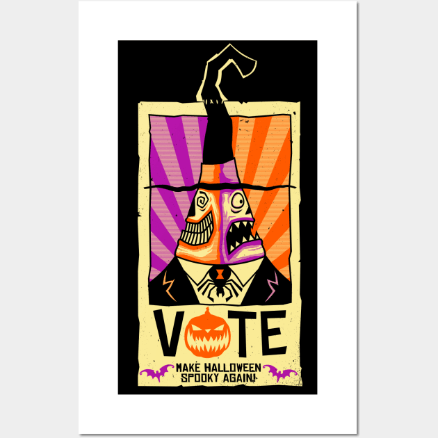 The Spooky Vote Wall Art by blairjcampbell